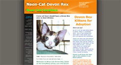 Desktop Screenshot of neon-cat.com